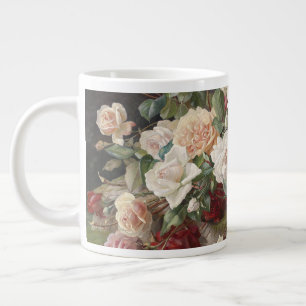 Grande Tasse Vintage E. Hariel Rose Still Life