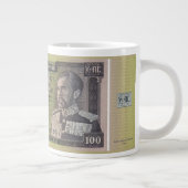 Grande Tasse Vintage Ethiopian Birr Banknote (Droite)