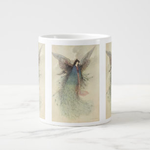 Grande Tasse Vintage Fairy Tale japonais, la demoiselle de la l