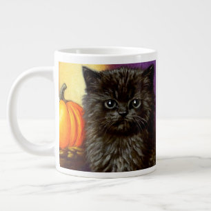 Grande Tasse Vintage Halloween Kitten