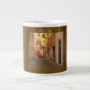 Grande Tasse Vintage, Vieille Ville, Voiture Ancienne, Style An