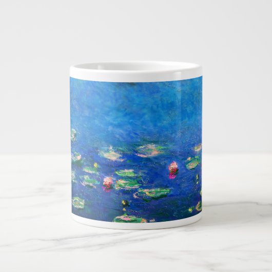 Grande Tasse Vintage Water Lilies by Claude Monet (Devant)