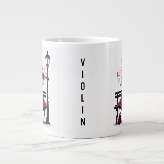 Grande Tasse Violon (Devant)