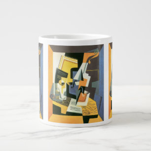 Grande Tasse Violon et verre de Juan Gris, Cubisme Vintage
