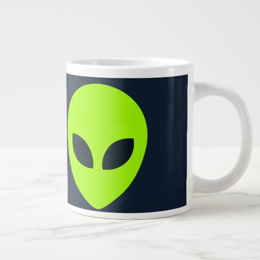 GRANDE TASSE VISAGE ALIEN (Droite)