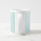 Grande Tasse visage de chat sous l'océan bleu (Dos)