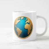 Grande Tasse "Vision du monde brillant" (Droite)