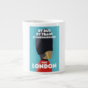 Grande Tasse Visite impression d'art de Londres.