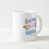 Grande Tasse Vivez ma vie avec AMIS™ (Devant droit)