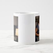 Grande Tasse Vivre fidèlement suffit (Devant)