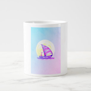 Grande Tasse "Voile avec le renard"