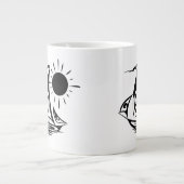 Grande Tasse Voile de jour (Devant)