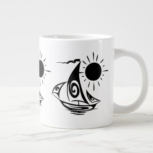 Grande Tasse Voile de jour (Droite)