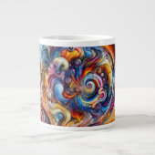 Grande Tasse Vortex couleur dynamique (Devant)