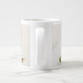 Grande Tasse Vos animaux avec photo bébé (Dos)