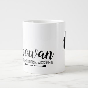 Grande Tasse Votre lac préféré du Wisconsin avec des canots