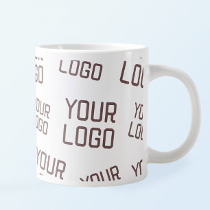 Grande Tasse Votre logo de conception ou d'entreprise   Placeme