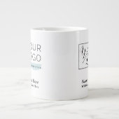 Grande Tasse Votre logo d'entreprise et les détails Customisés (Devant)
