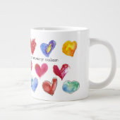 Grande Tasse Vous Avez Élevé Mon Coeur Dans Chaque Couleur (Droite)