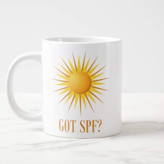 Grande Tasse Vous avez SPF? (Gauche)