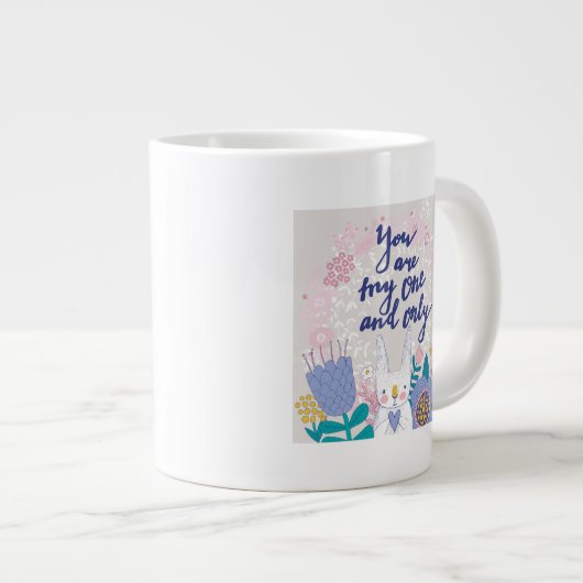 Grande Tasse Vous Êtes Mon Seul Et Unique (Devant droit)