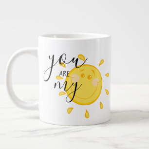 Grande Tasse Vous êtes mon soleil vous aimez à la lune et le do