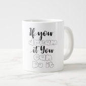 Grande Tasse Vous Pouvez - Coupe (Devant droit)