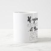 Grande Tasse Vous Pouvez - Coupe (Devant)