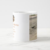 Grande Tasse Vous pouvez courir mais vous ne pouvez pas masquer (Devant)