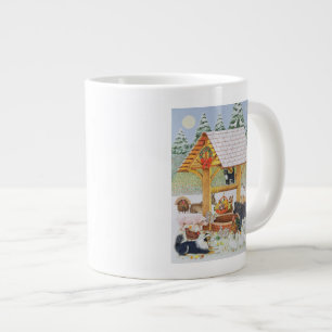 Grande Tasse Vous souhaitant bons