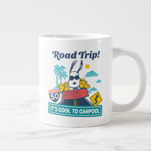Grande Tasse Voyage sur route   cacahuètes C'est Cool au covoit