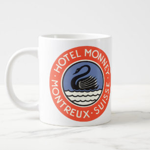 Grande Tasse Voyage Vintage, Hôtel Monney Swan Bird Suisse