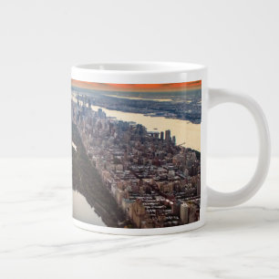Grande Tasse Vue aérienne de Central Park au coucher du soleil