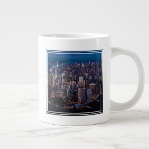 Grande Tasse Vue aérienne de Manhattan