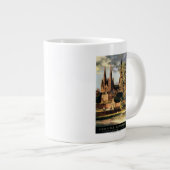 Grande Tasse Vue de cathédrale de Lichfield (Devant droit)