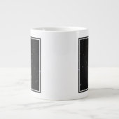 Grande Tasse Vue Entre Les Constellations Pisces & Andromeda (Devant)