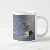 Grande Tasse Vue sur les îles Hawaiiennes (Droite)