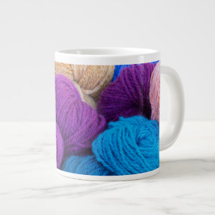 Grande Tasse Washington, Seabeck. Boules de fil coloré