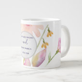 Grande Tasse watercolor flower editable (Devant droit)