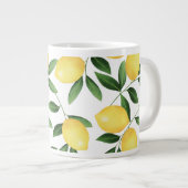 GRANDE TASSE WATERCOLOR LEMONS (Devant droit)