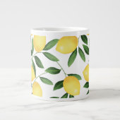 GRANDE TASSE WATERCOLOR LEMONS (Devant)