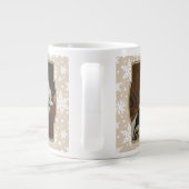 Grande Tasse Westie sur canapé (Dos)