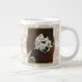 Grande Tasse Westie sur canapé (Droite)