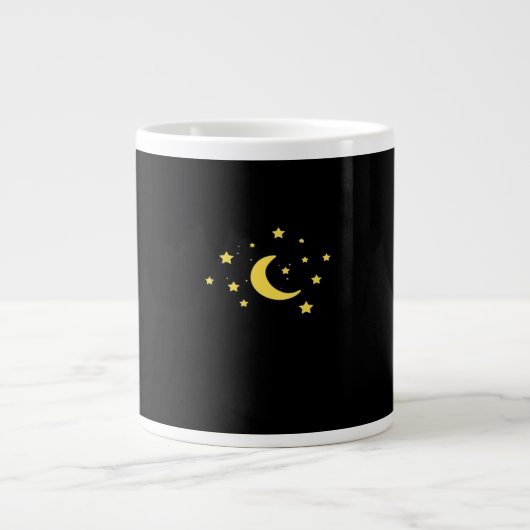 Grande Tasse Whimsigoth Night Sky Sun Moon Witchy (Devant)