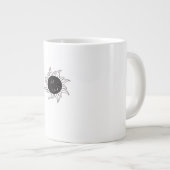 Grande Tasse Whimsigoth Sun Space Mounts Et Sunset (Devant droit)