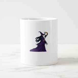 Grande Tasse Whimsigothique Lune sorcière