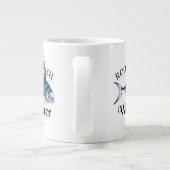 Grande Tasse Whisperer de rôti de poisson clair (Dos)
