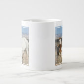 Grande Tasse Wild Horses at Home in the Sandwash Basin (Devant)