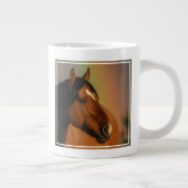 Grande Tasse Wild Stallion, Golden Light and Rainbow (Droite)