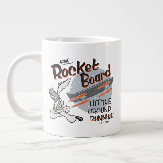 Grande Tasse WILE E. COYOTE™ ACME Rocket Board (Gauche)